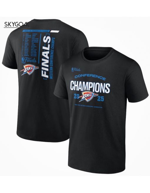 Maillot Oklahoma City Thunder Conference Champions