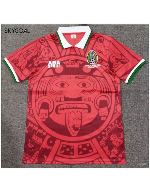 Mexique Equipación Coupe Du Monde 1998-rojo
