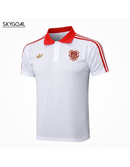 Polo Bayern Munich Maillot 125 Th 2025/26-white
