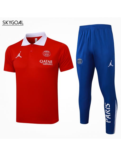 Polo Pantalones Psg 2025/26-rojo