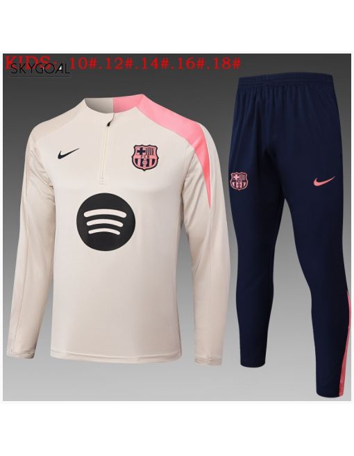 Survetement Fc Barcelona 2025/26 Yellow - Enfants