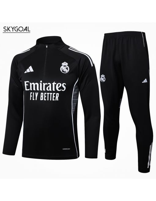 Survetement Real Madrid 2025/26-black