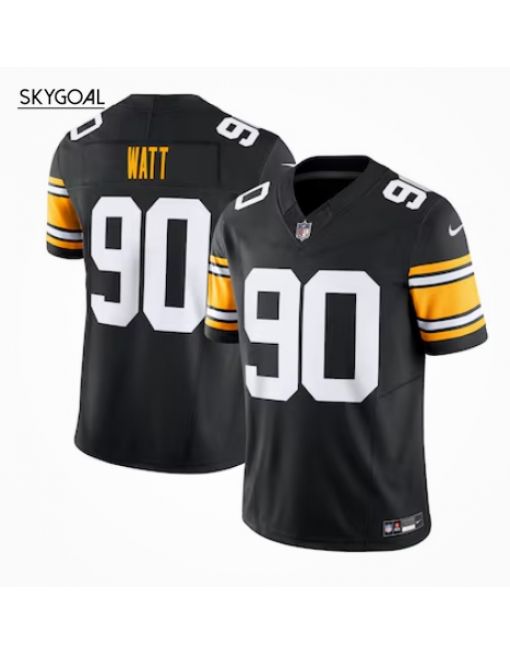 T.j. Watt Pittsburgh Steelers Nike Vapor F.u.s.e. Limited Jersey - Black