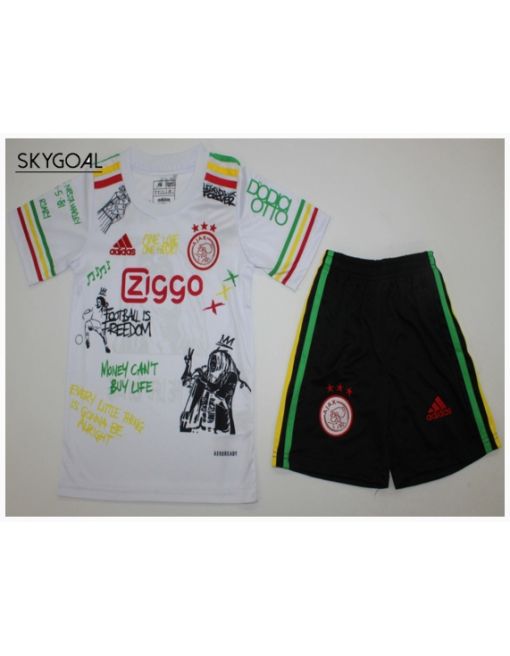 Ajax Domicile White Bob Marley- Enfants