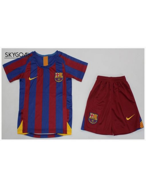 Fc Barcelona 1a Equipacion 05/06 - Enfants