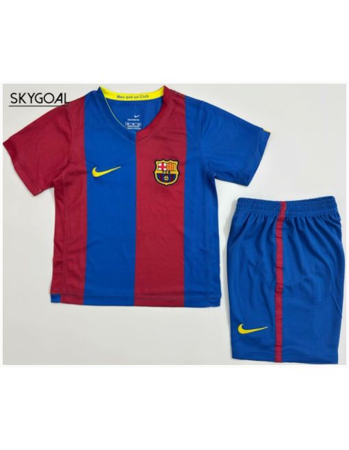 Fc Barcelona 1a Equipacion 06/07 - Enfants