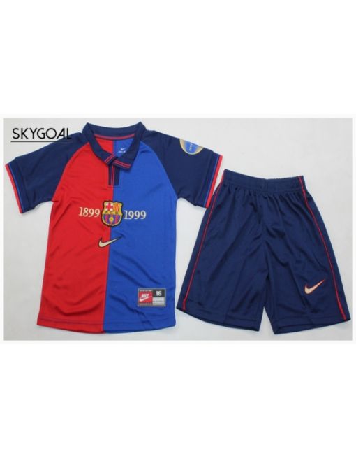 Fc Barcelona 1a Equipacion 99/00 - Enfants