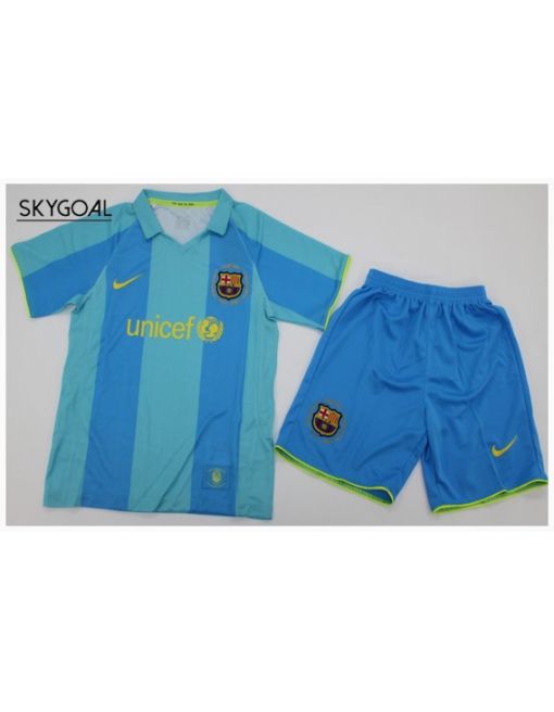 Fc Barcelona 2a Equipacion 07/08 - Enfants