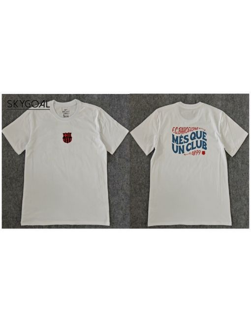 Fc Barcelona Algodón Maillot-white