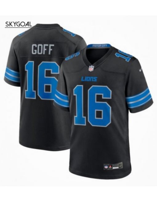 Jared Goff Detroit Lions - Black