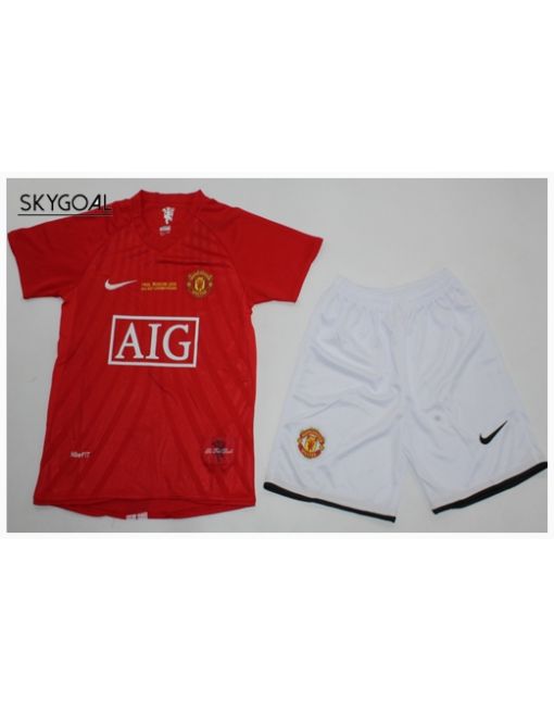 Manchester United Domicile Ucl Final 07/08 - Enfants