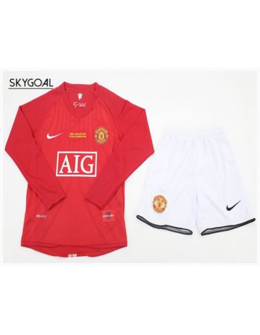 Manchester United Domicile Ucl Final 07/08 - Enfants Ml