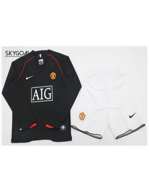 Manchester United Exterieur 07/08 - Enfants Ml