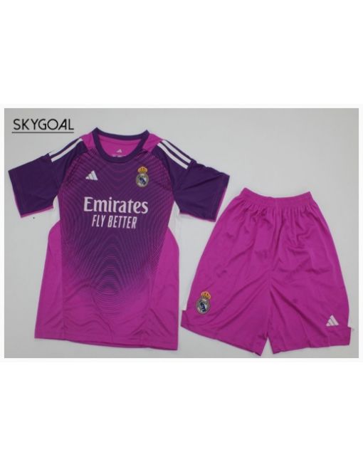 Real Madrid Domicile Portero 2025/26 - Enfants