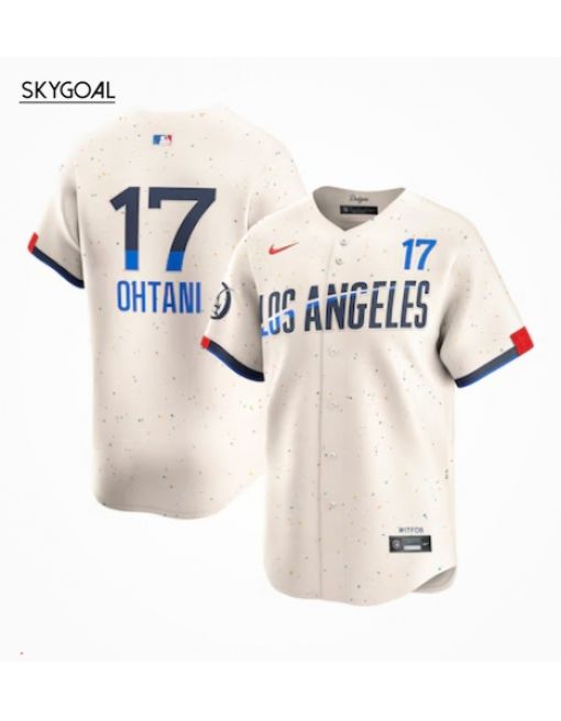Shohei Ohtani Los Angeles Dodgers Nike City Connect Limited Jersey - Cream