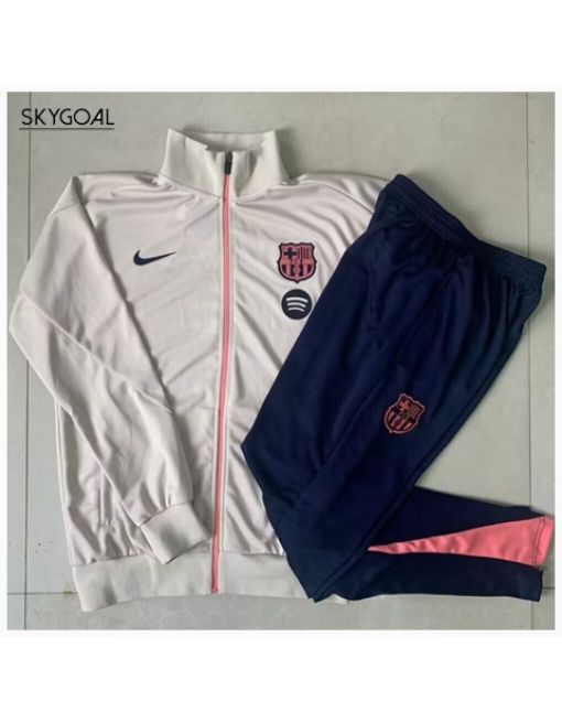 Survetement Fc Barcelona 2025/26 -light Yellow Cremallera Larga