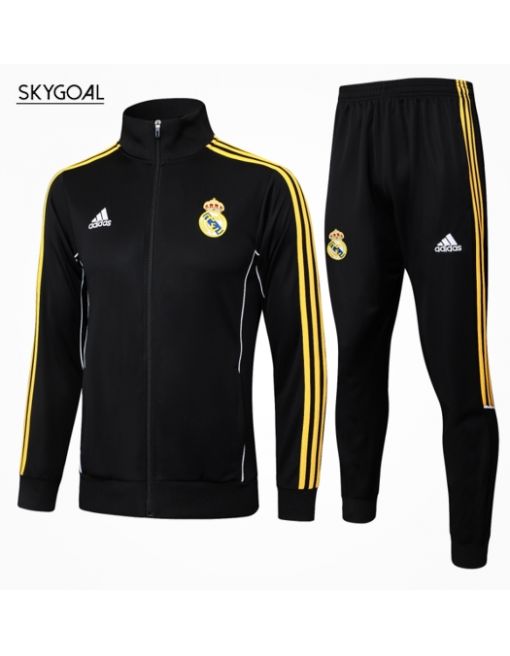 Survetement Real Madrid 2025/26-black Ii Cremallera Larga