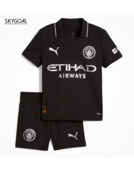 Manchester City Exterieur 2025/26 - Enfants