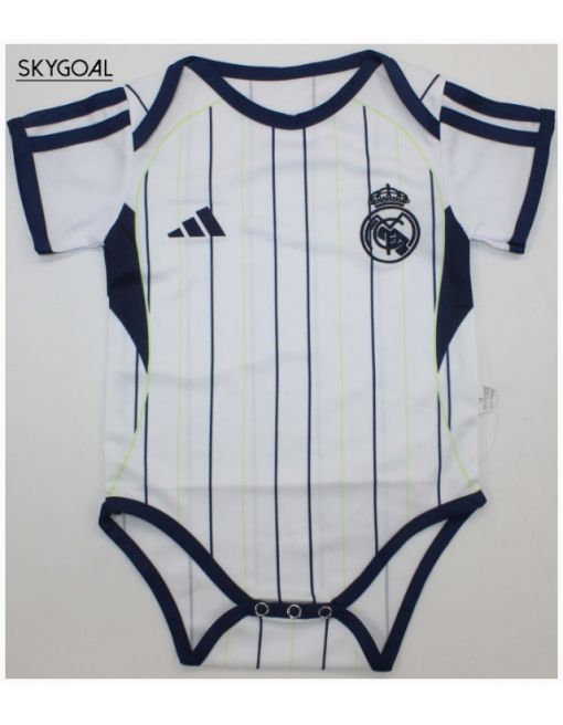 Real Madrid Mlb Equipación 2025/26 Body Bebé