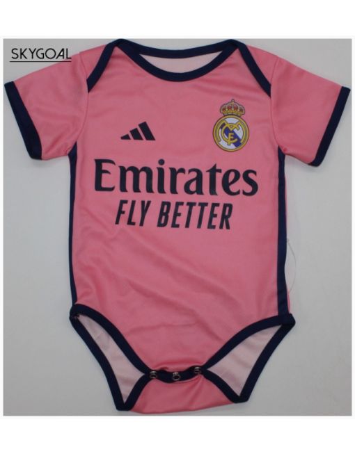 Real Madrid Pink Equipación 2025/26 Body Bebé