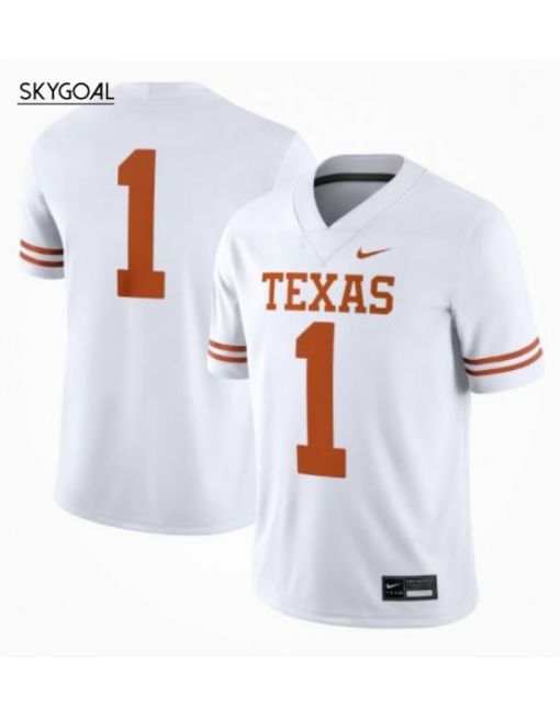 1 Texas Longhorns - White