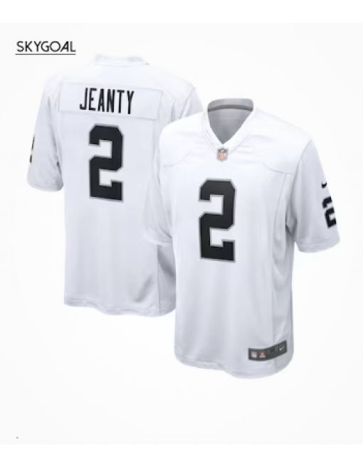 Ashton Jeanty Las Vegas Raiders Nike Game Jersey - White