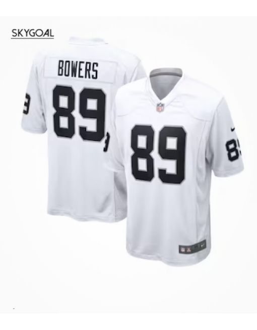 Brock Bowers Las Vegas Raiders Nike Game Jersey - White