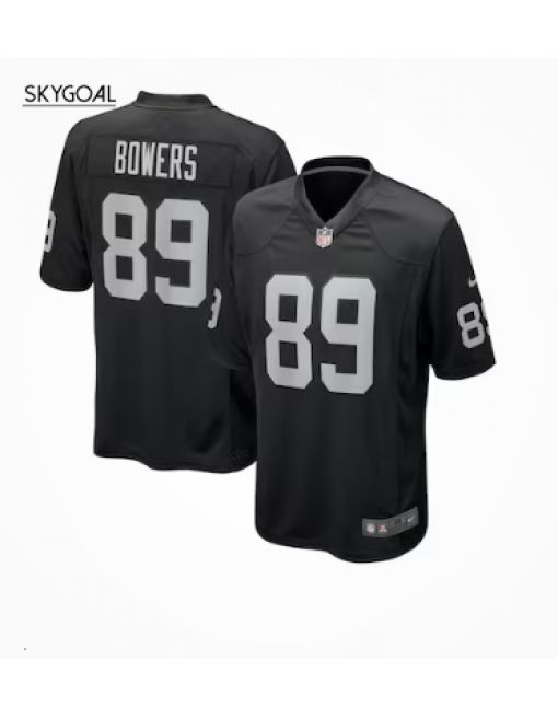 Brock Bowers Las Vegas Raiders Nike Player Game Jersey - Black