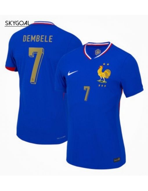 France Domicile 2024 - Dembélé Golden Print - Authentic