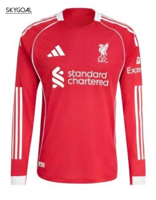 Liverpool Domicile 2025/26 Ml - Authentic