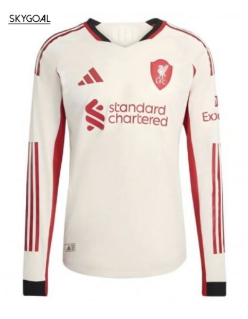 Liverpool Exterieur 2025/26 Ml - Authentic