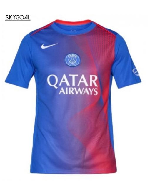 Maillot Pre-partido Psg 2025/26