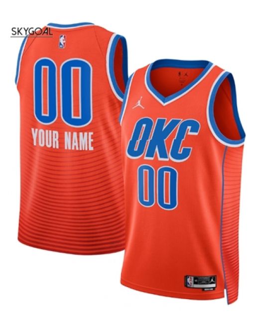 Custom Oklahoma City Thunder - Statement Edition