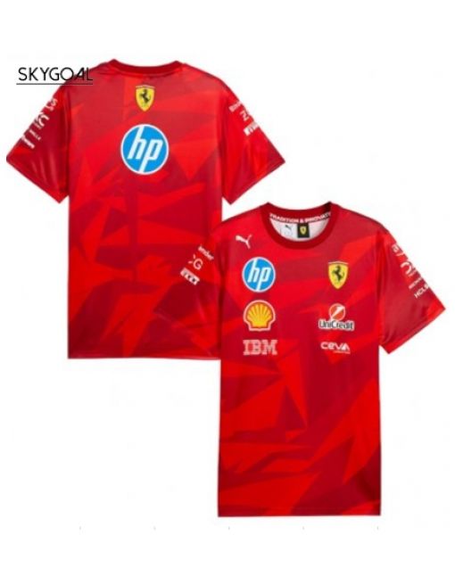 Maillot Scuderia Ferrari 2025 - 20 Años De Rojo