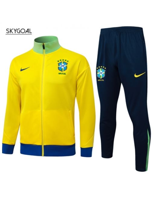 Survetement Brésil 2026 Yellow