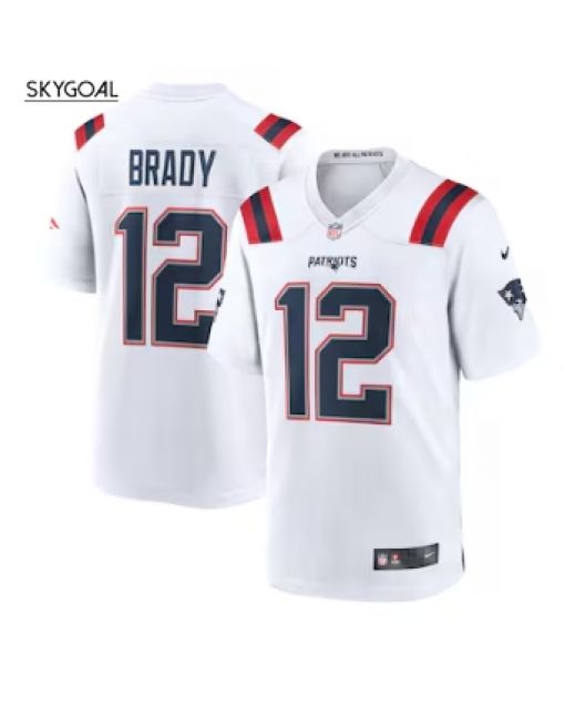 Tom Brady New England Patriots Nike Jersey - White