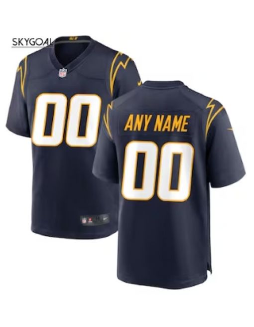 Customlos Angeles Chargers Nike Game Jersey - Navy