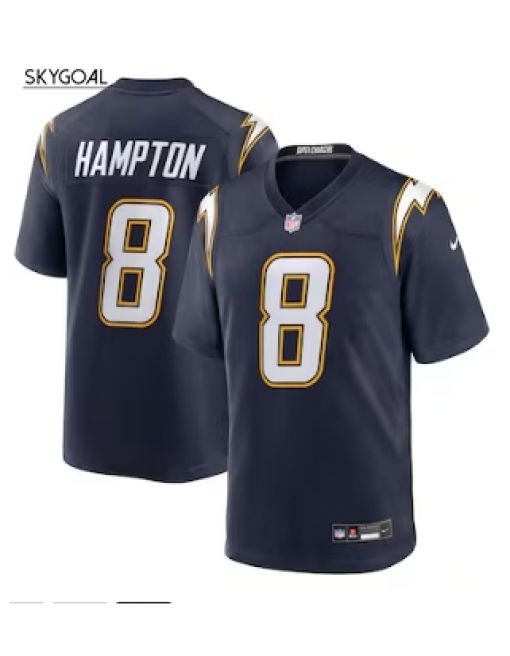 Omarion Hampton Los Angeles Chargers Nike Jersey - Navy