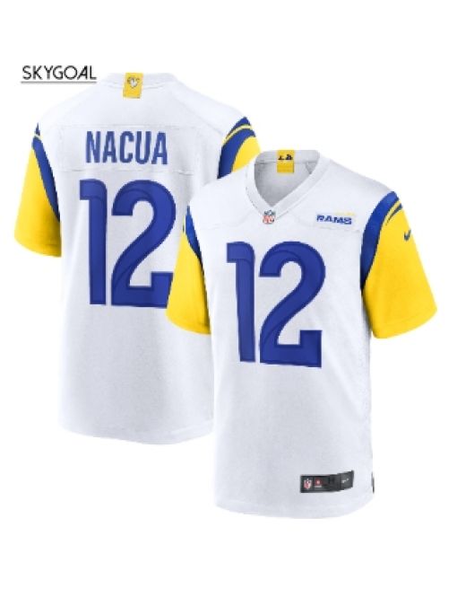 Puka Nacua Los Angeles Rams - White