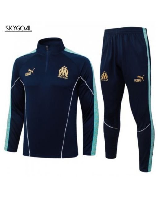 Survetement Olympique Marsella 2026 Bule