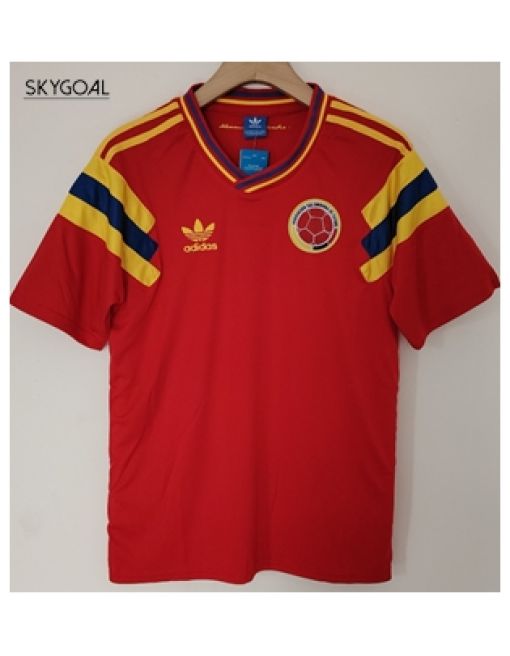 Colombia Equipación 1990-red
