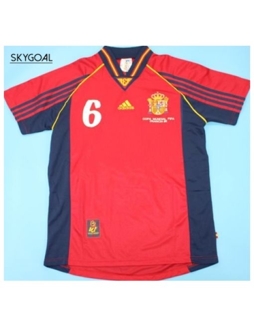 Espagne Domicile 1998