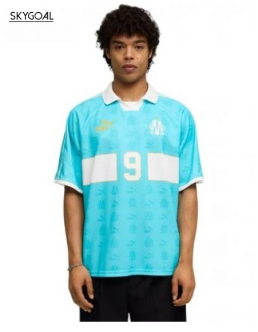 Olympique Marsella Maillot King Retro Azul 2026