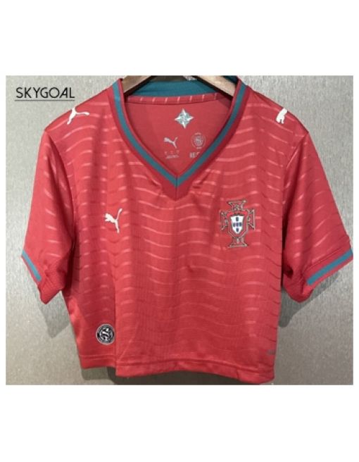 Portugal Domicile 2026 - Cropped Femme