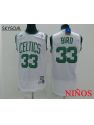 Larry Bird Boston Celtics Blanca -niÑos