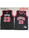 Michael Jordan Chicago Bulls Negra -niÑos