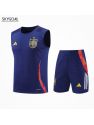 Conjunto De Maillot Del Espagne 2025 Azul Oscura