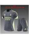 Kit Entrenamiento Real Madrid 2025/26 Gris Oscuro-enfants