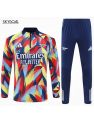 Survetement Arsenal 2025/26-half Zipper Yellow With Red
