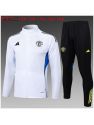 Survetement Manchester United 2025/26 White Long Zipper - Enfants